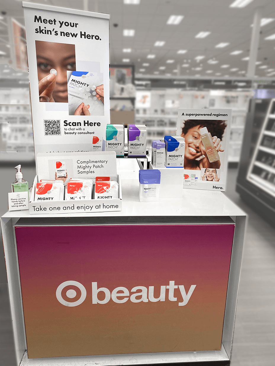 Target Beauty In-store event